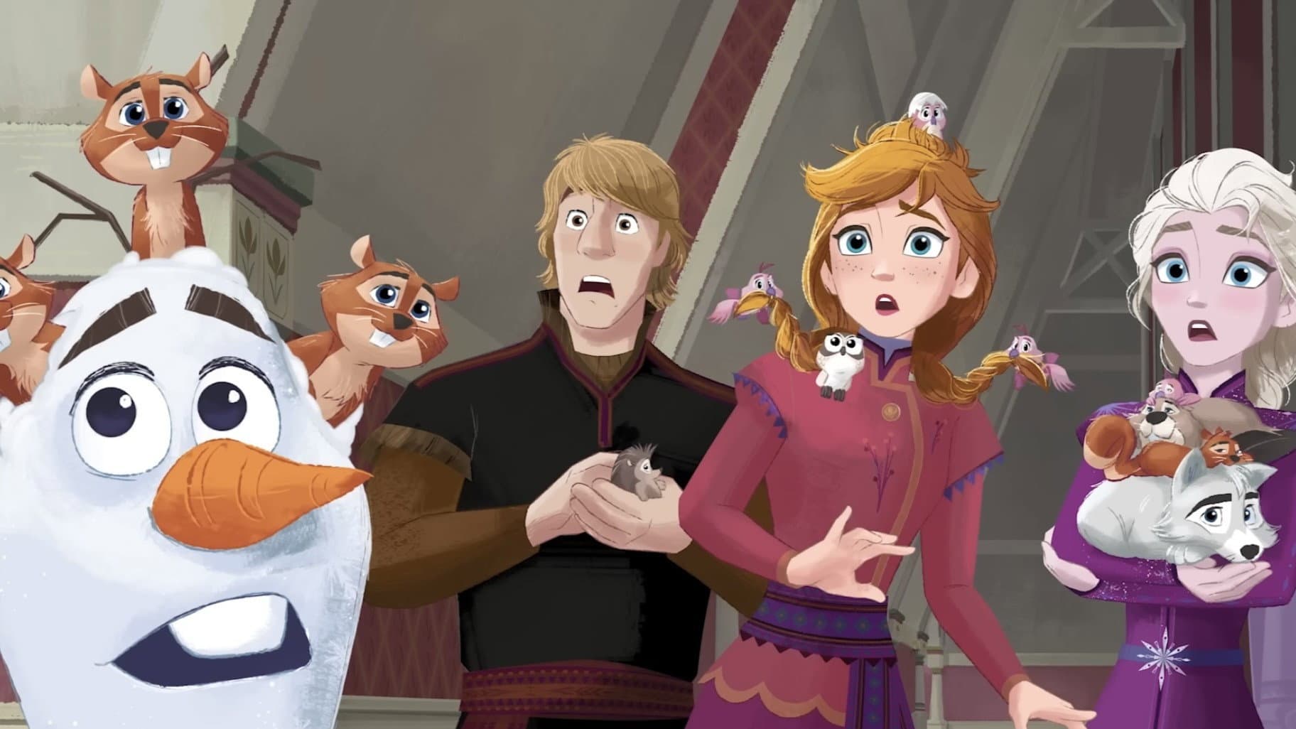 Animals of Arendelle: Lost and Found backdrop