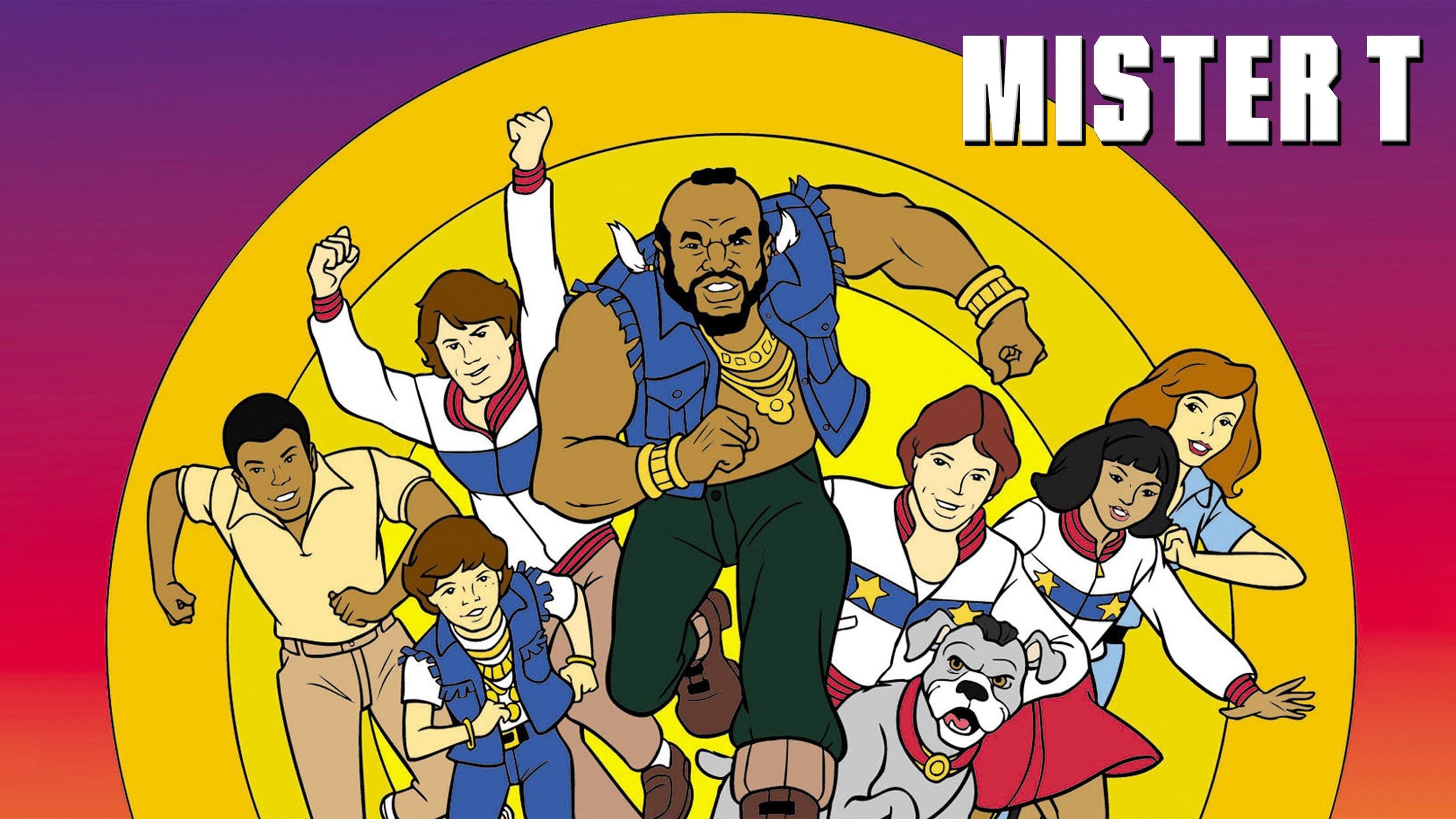 Mister T backdrop